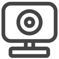 Icono de webcam